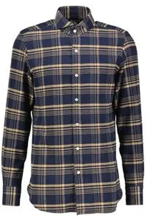 Finamore Herren Flanellhemd TOKYO-SERGIO-Z