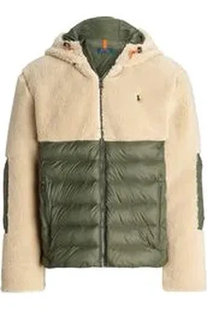 Ralph Lauren Herren Steppjacke mit Fleecedetails