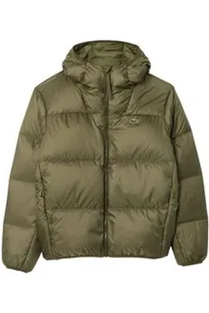 Lacoste Herren Daunenjacke mit Kapuze