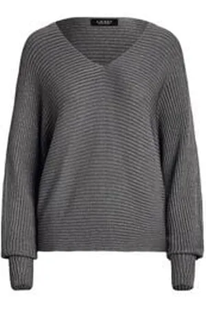 Ralph Lauren Damen Pullover mit Fledermausärmeln