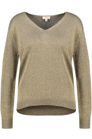 Kate Storm Damen Strickpullover aus Glitzergarn