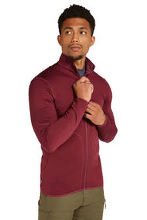 Icebreaker Herren Fleecejacke M MER 560 REALFLEECE ELEMENTAL II LS