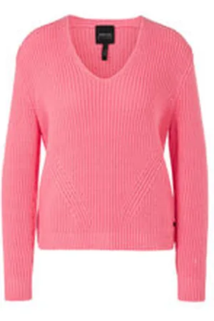 Marc Cain Damen Pullover aus Baumwollmischung