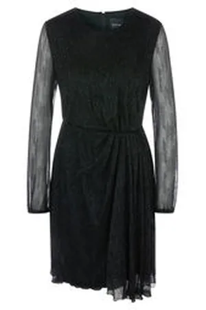 Marc Cain Damen Kleid aus Metallic-Jersey