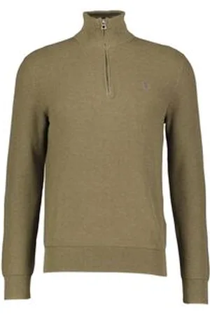 Ralph Lauren Herren Strickpullover aus Baumwolle mit Troyerkragen