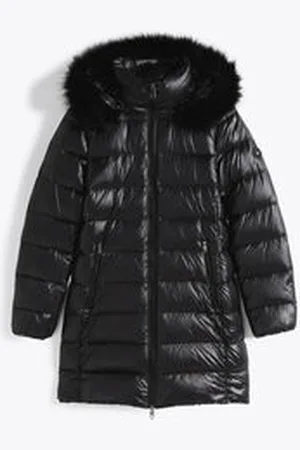 Tommy Hilfiger Damen Daunenmantel mit Kapuze TYRA Regular Fit