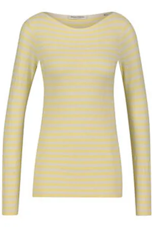 Marc O’ Polo Damen Langarmshirt aus Bio-Baumwolle