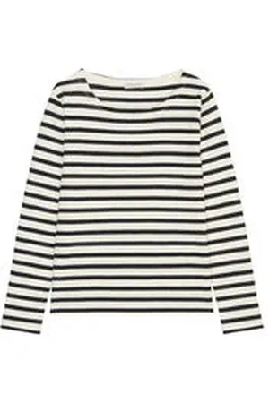 Marc O’ Polo Damen Langarmshirt aus Bio-Baumwolle