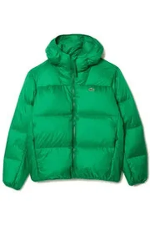 Lacoste Herren Daunenjacke mit Kapuze