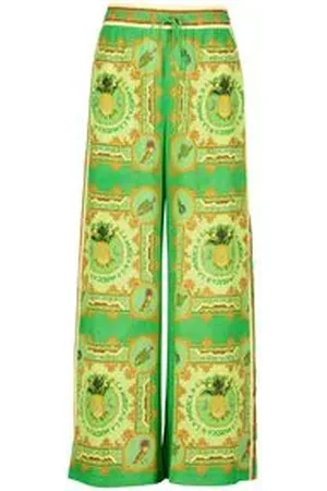 ALÉMAIS Damen Hose aus Seide LA MUSICA