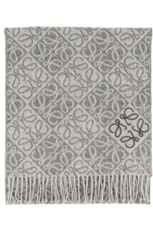 Loewe Damen Wollschal mit Kaschmir ANAGRAM