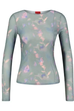 HUGO BOSS Damen Langarmshirt DEUPHINE