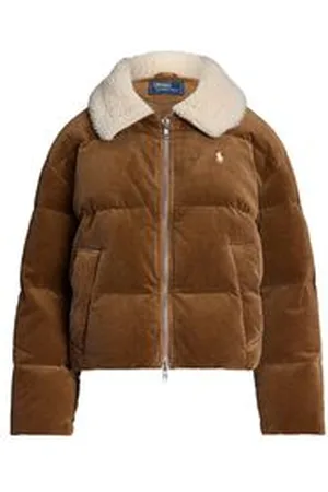 Ralph Lauren Damen Daunenjacke mit Cord