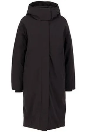 Elvine Damen Winterjacke lang mit Kapuze SAIRA Relaxed Fit