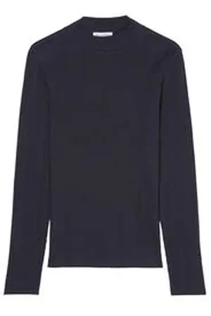 Marc O’ Polo Damen Langarmshirt aus Ripp-Jersey