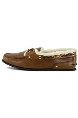 Dorothee Schumacher Damen Bootsschuhe aus Leder und Fell ON DECK