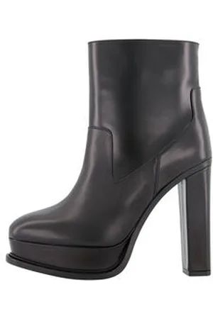 Alexander McQueen Damen Stiefeletten aus Leder