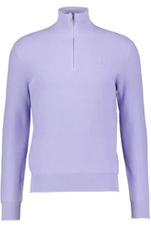 Ralph Lauren Herren Strickpullover aus Baumwolle mit Troyerkragen