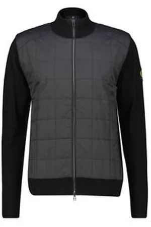 Belstaff Herren Strickjacke mit Wattierung KELBROOK
