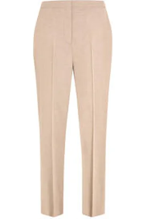 Tommy Hilfiger Damen Hose FLANNEL SLIM STRAIGHT PANT Slim Fit