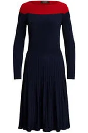 Ralph Lauren Damen Strickkleid