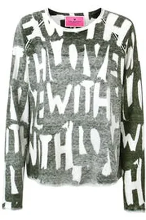 Lieblingsstück Damen Pullover Langarm mit All-Over Print