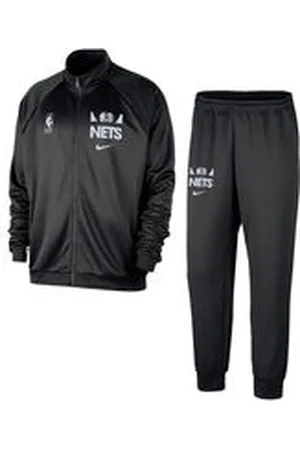 Nike Herren Basketball-Trainingsanzug NBA BROOKLYN NETS CLUB COURTSIDE