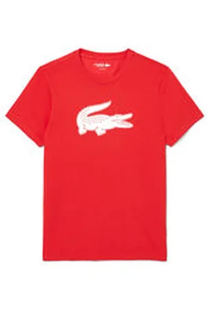 Lacoste Herren Tennisshirt BIG CROCODILE PRINT