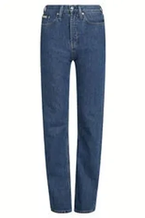 Calvin Klein Damen Jeans HIGH RISE STRAIGHT