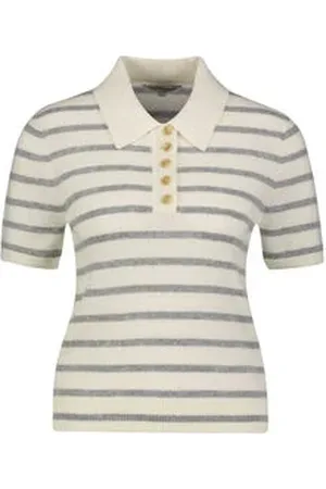 VERONICA BEARD Damen Kaschmirpullover BRANDT CASHMERE POLO