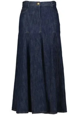 AKRIS Damen Jeansrock