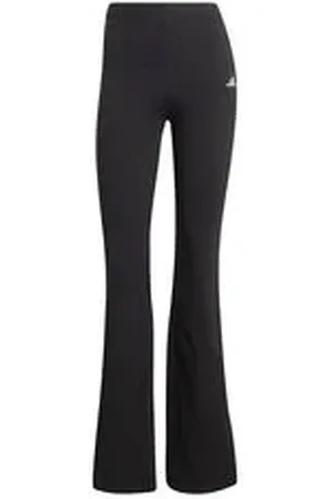 adidas Damen Sportleggings ESSENTIAL SMALL LOGO FLARED
