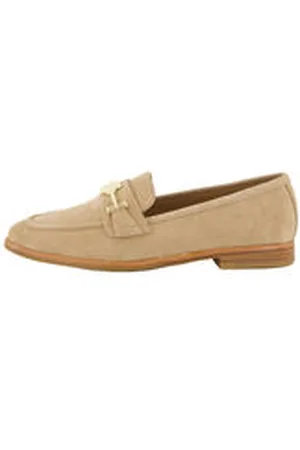 HUGO BOSS Damen Loafer aus Veloursleder HELYAN