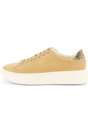 HUGO BOSS Damen Sneaker aus Veloursleder AMBER_TENN_PHYSD