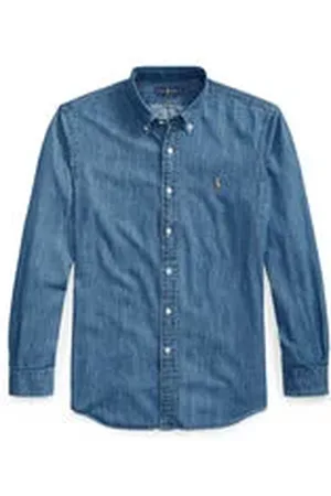 Ralph Lauren Herren Jeanshemd Custom Fit
