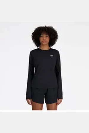 New Balance Damen Laufshirt ATHLETICS LONG SLEEVE W