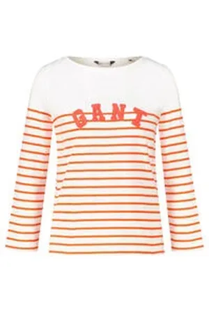 GANT Damen Langarmshirt aus Baumwolle