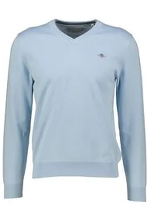 GANT Herren Strickpullover CLASSIC COTON V-NECK