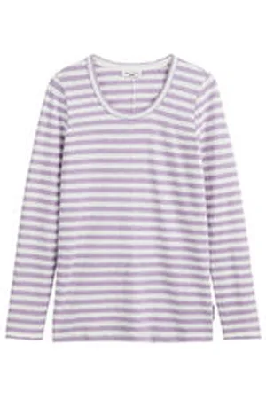 Marc O’ Polo Damen Longsleeve aus Heavy Slub Jersey Regular Fit