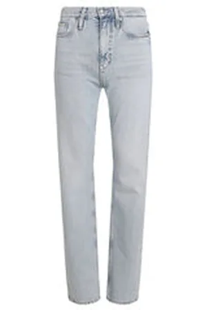 Calvin Klein Damen Jeans Straight Fit