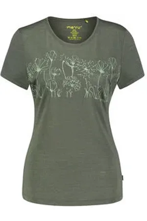 Meru Damen Funktionsshirt mit Merinowolle QUELUZ