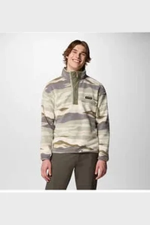 Columbia Herren Fleecepullover HELVETIA II PRINTED HALF SNAP FLEECE