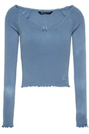 Tommy Hilfiger Damen Langarmshirt Slim Fit