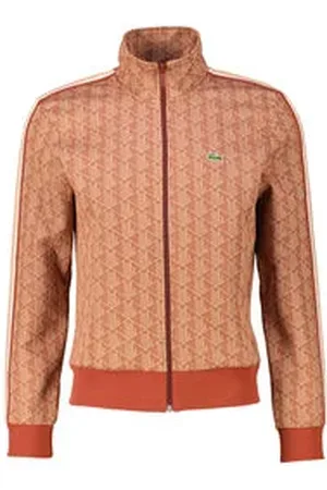 Lacoste Herren Sweatjacke mit Monogramm-Print