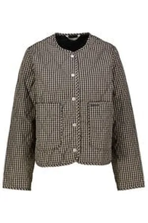 Barbour Damen Steppjacke CHECK MONROE QUILT Regular Fit