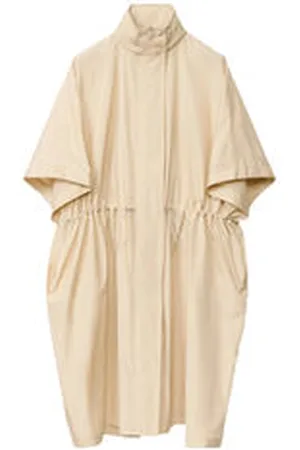 Fabiana Filippi Damen Cape mit Kapuze Oversized Fit