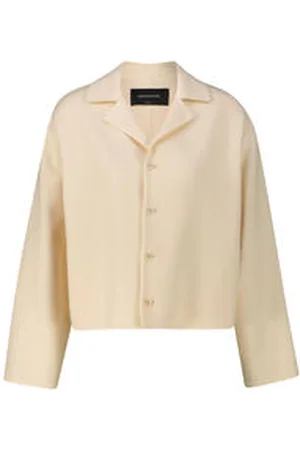 Fabiana Filippi Damen Blazer aus Wolle Cropped Fit