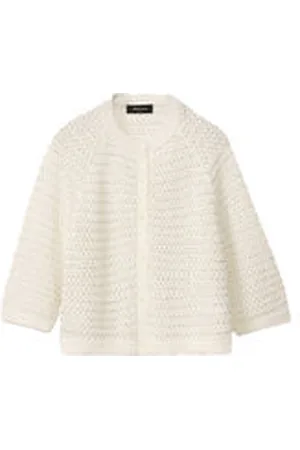 Fabiana Filippi Damen Cardigan gehäkelt mit Pailletten