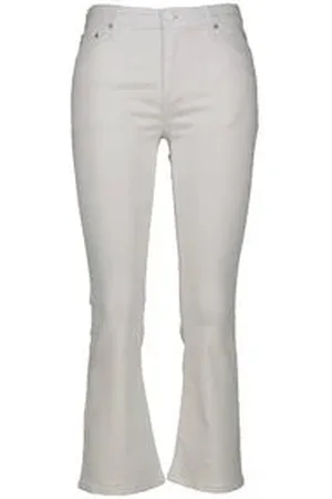 AG Adriano Damen Jeans JODI CROP Slim Fit/Flare Leg