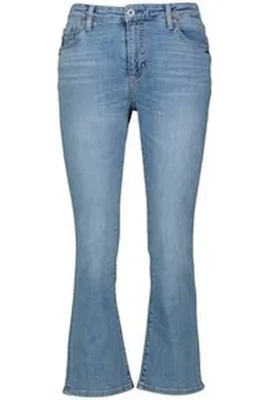 AG Adriano Damen Jeans JODI CROP Slim Fit/Flare Leg